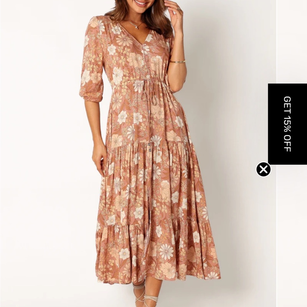 Floral maxi
